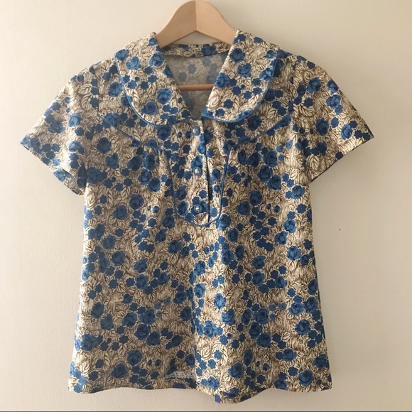 Blue Rose Blouse - Picture 2 of 4